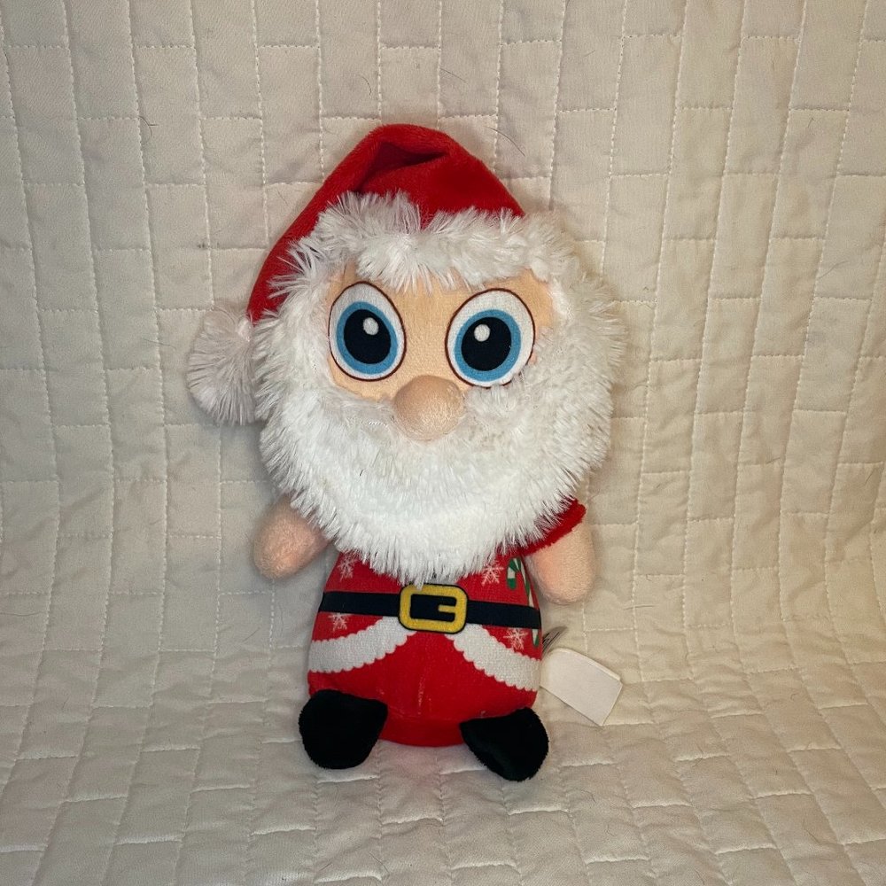 Santa Holiday Plush with Cute Floppy Hat